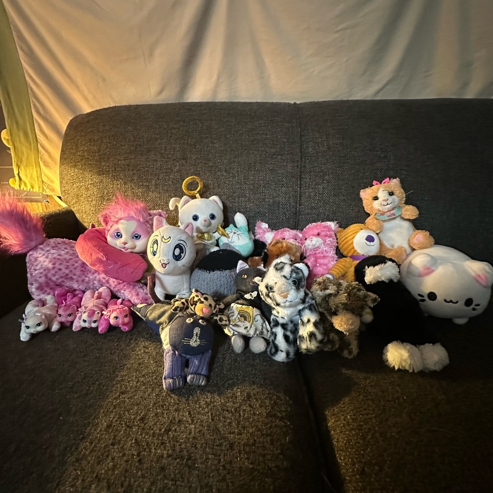 Cat Stuffed Animals and Plushies